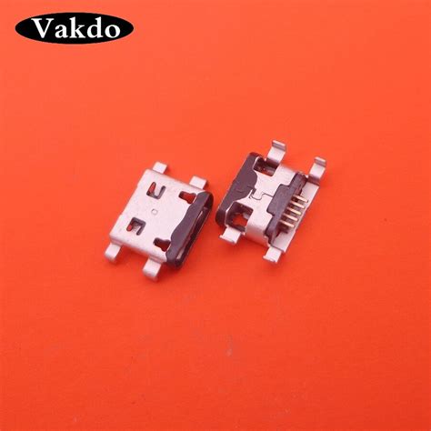 100pcs Lot Micro Mini Usb Jack Connector Charging Socket Port Repair Parts For Motorola Moto G