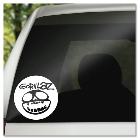 Gorillaz Vinyl Decal Sticker Pink Pineapple Works