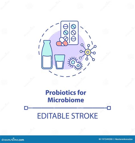 Gut Microbiome Concept Human Intestine Microbiota With Healthy