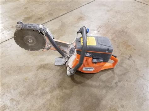 2016 Husqvarna K760 Cut N Break Concrete Saw Bigiron Auctions