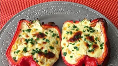 Morrones Rellenos Con Cebolla Choclo Y Queso Gastronomia Uy