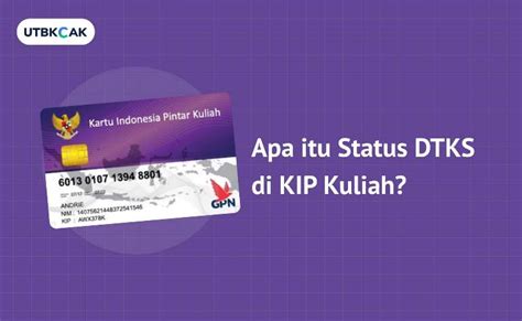 Apa Itu Status Dtks Dalam Pendaftaran Kip Kuliah Utbk Cak Riset