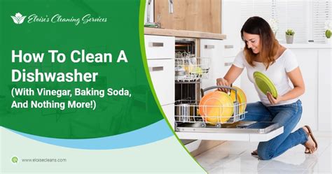 How To Clean A Dishwasher With Vinegar Baking Soda And Nothing More