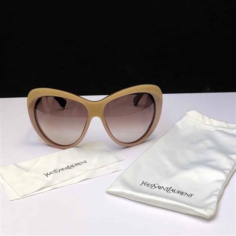 Yves Saint Laurent Oversized Sunglasses Chelsea Vintage Couture