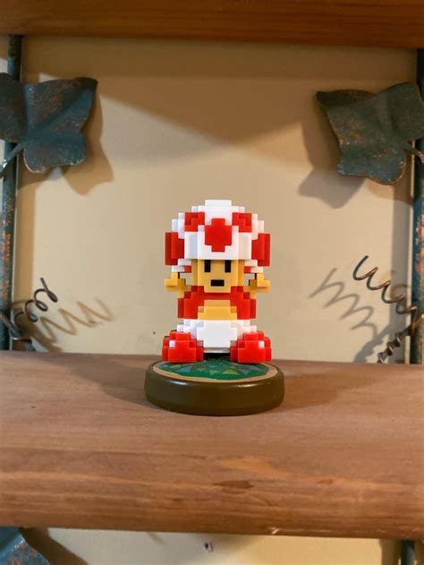 Custom 8 Bit Toad Amiibo Ramiibo