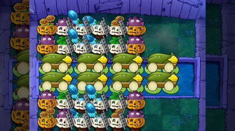 8 MAZORCAÑONES SUPERVIVENCIA INFINITA Plants Vs Zombies NIEBLA