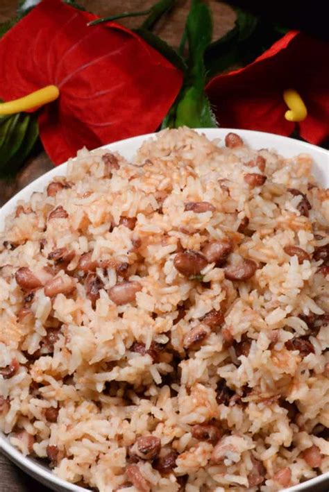 Haitian Red Beans and Rice (Riz et pois rouges) - International Cuisine