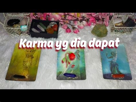 Ramalan Tarot Pilih Kartu Karma Yang Dia Dapat Youtube