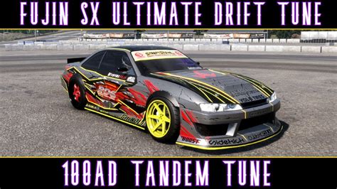 Carx Drift BEST 100AD ULTIMATE TUNE Fujin Sx S14 YouTube