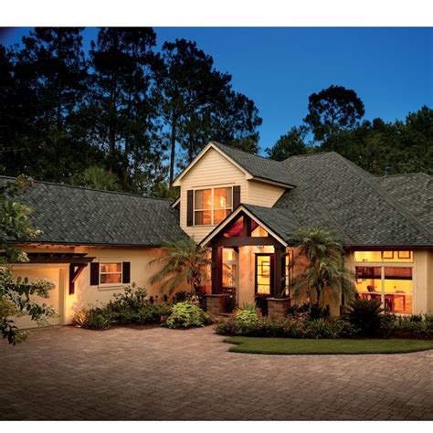 GAF Storm Cloud Gray Laminated Architectural Roof Shingles (16.667-sq ...