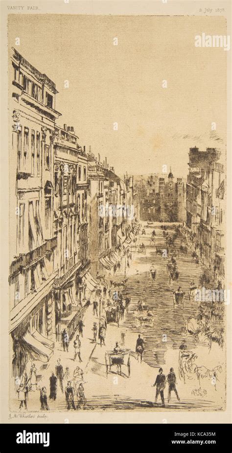 St James Street After James Mcneill Whistler Stock Photo Alamy