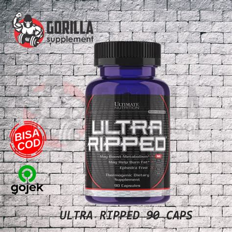 Ultimate Nutrition Ultra Ripped 90 Capsules Caps Kapsul Lazada Indonesia