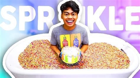 Sprinkle Bath Challenge Youtube