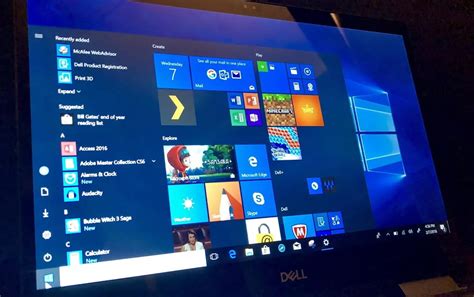 Microsoft Shows Off The Windows 10 Start Menu Evolution