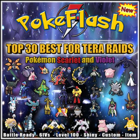 Top 30 Best Pokemon For Tera Raids Scarlet And Violet Pokeflash