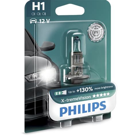 1 Ampoule PHILIPS H1 X TremeVision 55 W 12 V Norauto Fr