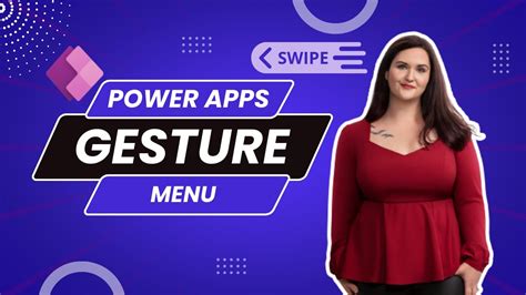 Build A Power Apps Swipe Gesture Menu