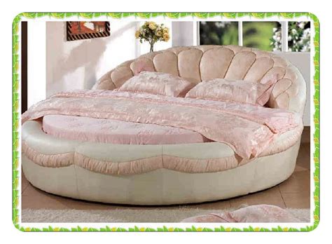 Romantic Pink Round Bed Lovely Wedding Bed Ball Bed Hot Sellingbed