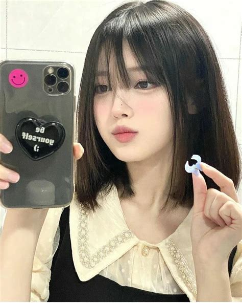 Axaina Ulzzang Short Hair Korean Hairstyles Women Short Dyed Hair