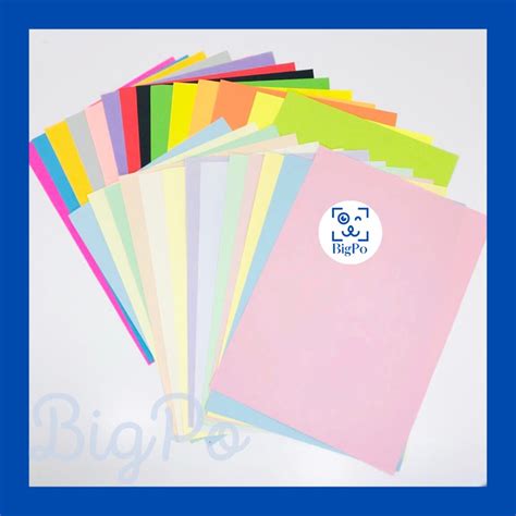 Jual Lembar Kertas Warna Kertas Spectra Warna Kertas Hvs Warna A