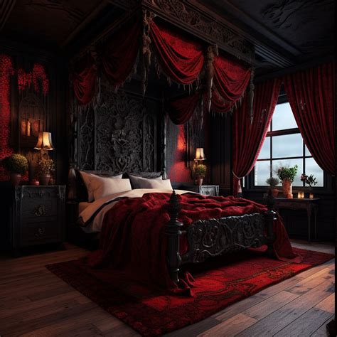 Vampire Bedroom Ideas Vampire Room Vampire Decor Gothic Bed Gothic