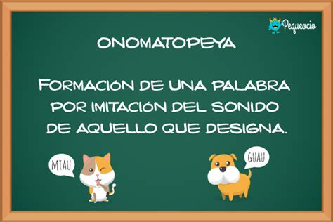 Concepto De Onomatopeya Y Ejemplos Fiteranmapa