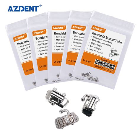 Wholesale Azdent Orthodontic Dental Molar St Bondable Convertible