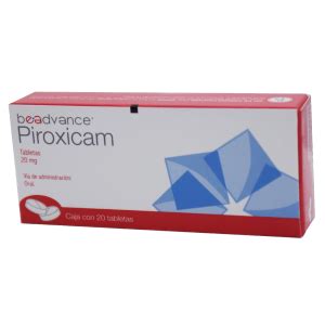 PIROXICAM 20 TAB 20 MG