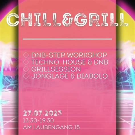 Stream Projekt A M Chill Grill Workshop By Projekt A M