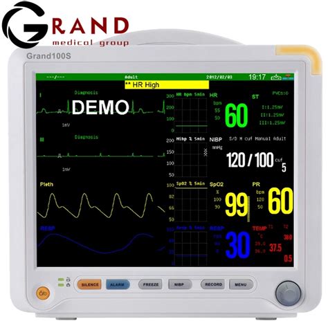 Ce Approved Hospital Icu Monitor System Medical Portable Multi