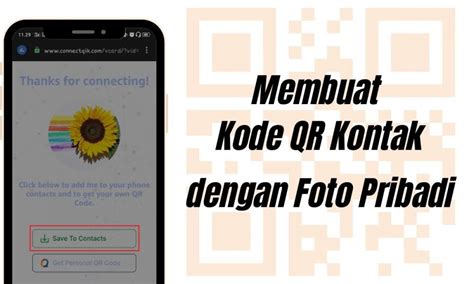 Cara Membuat Kode Qr Kontak Dengan Foto Pribadi Inwepo