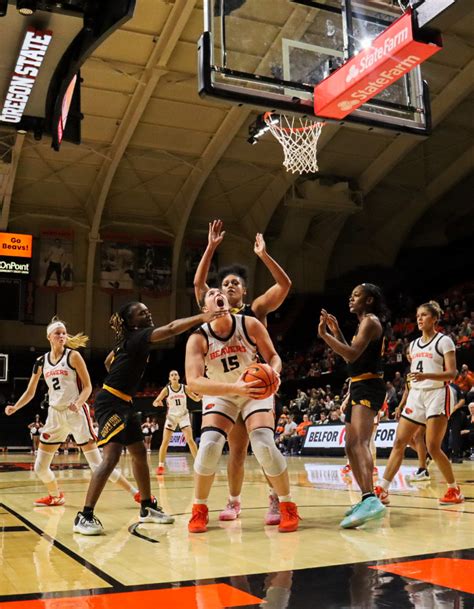 Oregon State Womens Basketball Downs The Arkansas Pine Bluff Golden