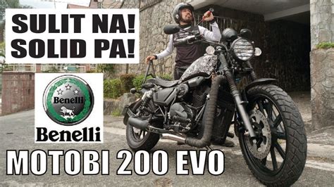 Custom Benelli Motobi 200 Evo Review YouTube