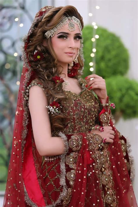 Pin By Sana On Kashee S Bridals Bridal Dresses Pakistan Red Bridal