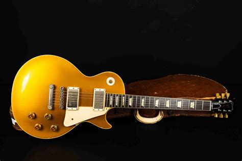 1952 Gibson Les Paul Standard 1957 Gordon Miller Conversion Goldtop