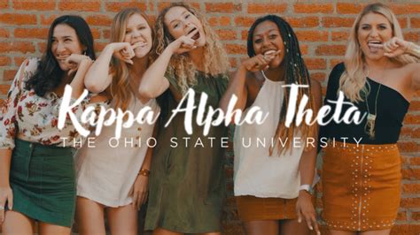 Kappa Alpha Theta Sorority Recruitment Video Ohio State University