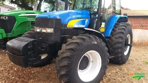 Trator New Holland Tm 7040 4x4 Ano 11 Em Marumbi Clasf Veiculos