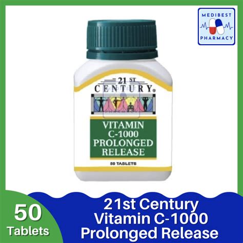 21st Century Vitamin C 1000mg Prolonged Release 50 S Lazada