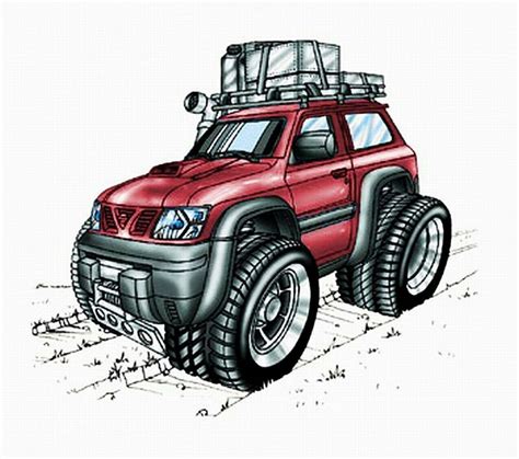 Nissan Patrol Gq Drawing