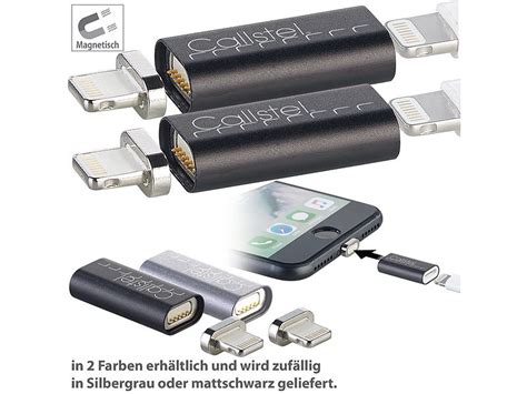 Callstel Handy Adapter Lightning Lade Adapter Mit Magnetischem Pin