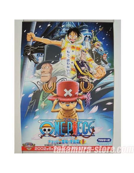 Poster One Piece Pisode De Chopper Le Miracle Des Cerisiers En Hiver