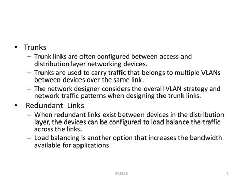 Distribution Layer Ppt