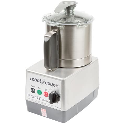 Robot Coupe Blixer 4V Variable Speed Food Processor With 4 5 Qt