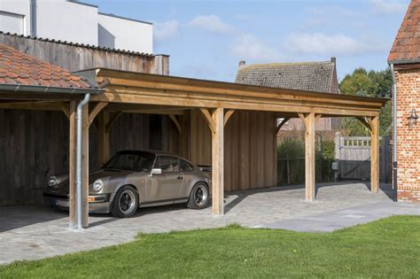 Carport Hout Carport Op Maat Woodstar Carports Houten Tuinhuizen