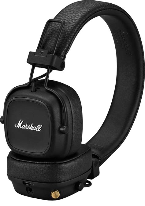 Marshall Major Iv Wireless On Ear Headphones Black 1005773 Best Buy