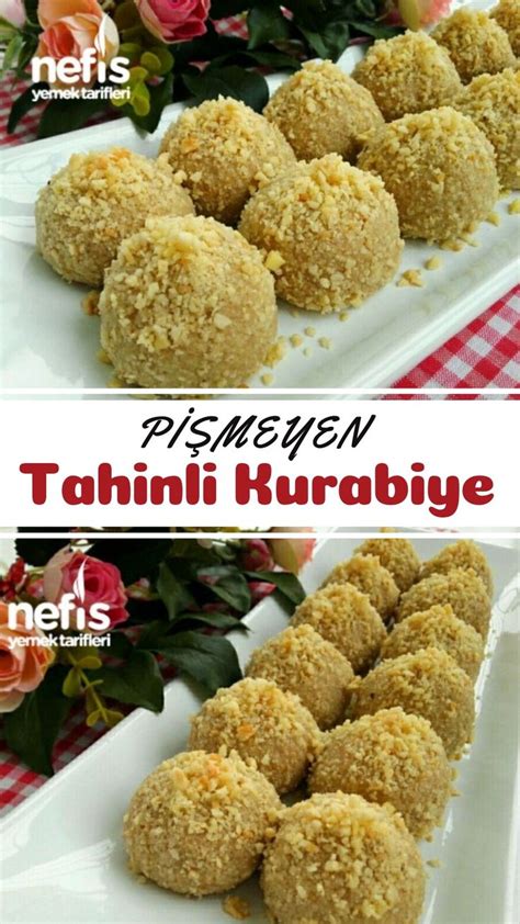 Pişmeyen Tahinli Kurabiye Harika Nefis Yemek Tarifleri Yemek