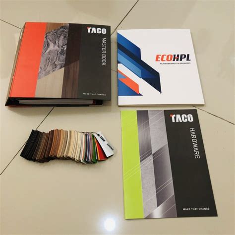 Jual Katalog Katalog Taco Hpl Edging Hardware Eco Hpl Shopee