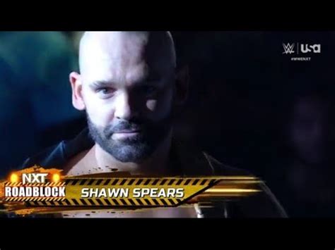 Wwe Nxt Roadblock Shawn Spears Entrance Theme Music Youtube