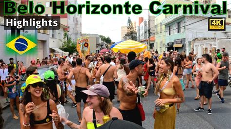 Belo Horizonte Carnival HIGHLIGHTS In Brazil 4K YouTube