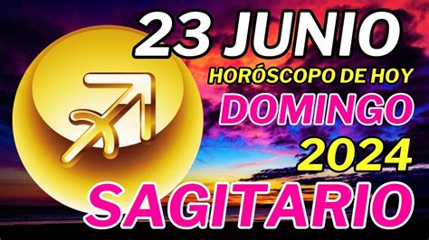 🙌 𝐋𝐚 𝐒𝐮𝐞𝐫𝐭𝐞 𝐄𝐬𝐭á 𝐃𝐞 𝐓𝐮 𝐋𝐚𝐝𝐨 🤩 Horoscopo Sagitario Hoy ♐ 23 De Junio De